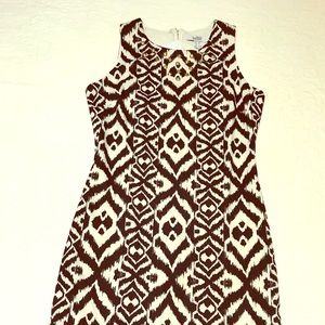 Belle Badgely Mischka dress black & white